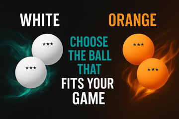 Orange vs White Ping Pong Balls: Which Should You Choose?