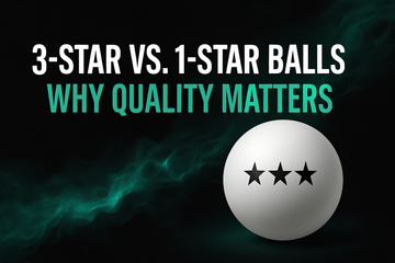 3-Star vs. 1-Star Balls: Why Quality Ping Pong Balls Change Everything