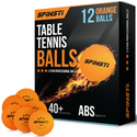 Seau De 90 Balles De Ping-pong ABS - Orange, 40 Mm, Qualité 3 étoiles Standard - 10